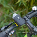 Luz delantera de bicicleta recargable USB LED